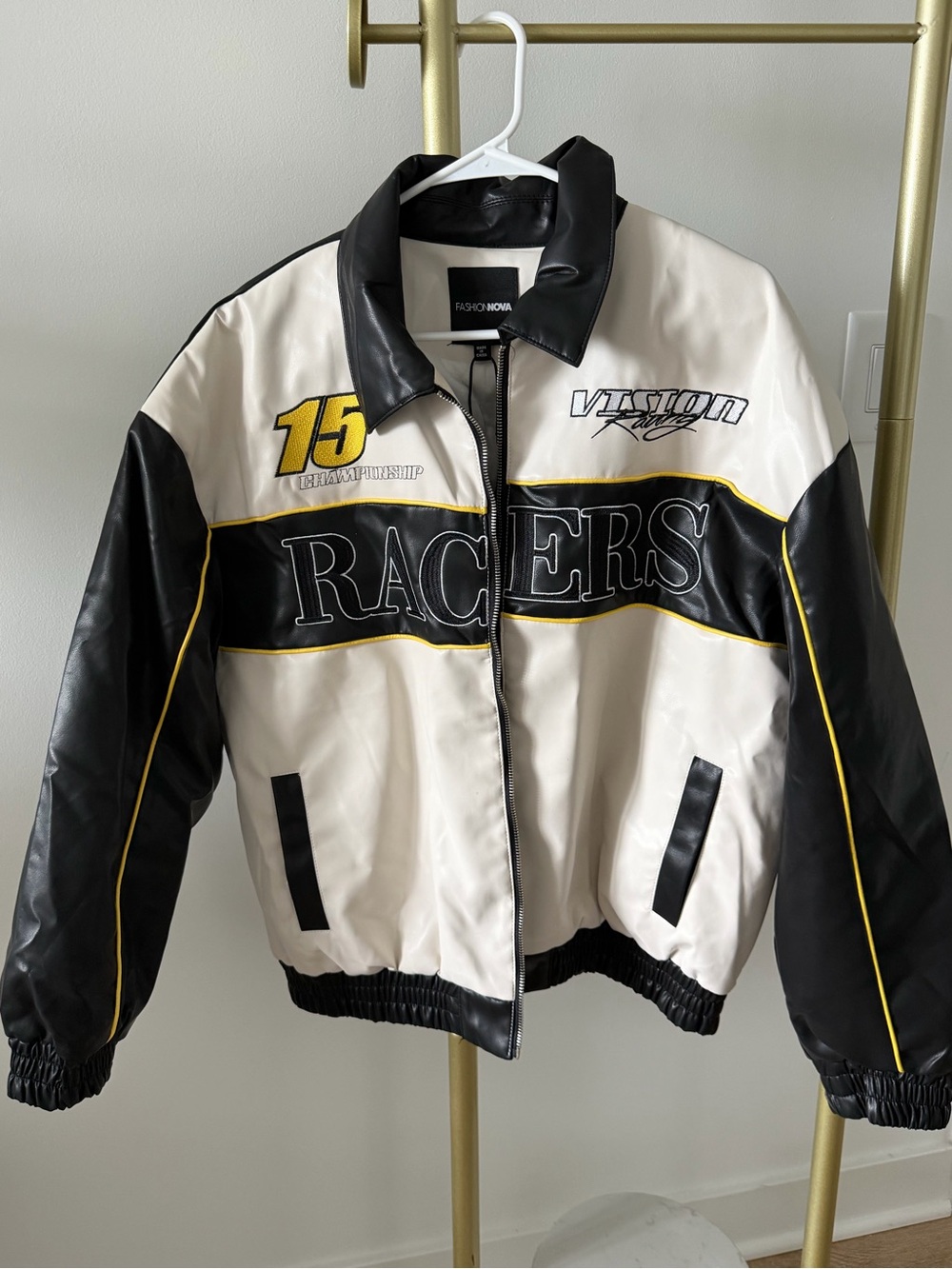 Racer bomber jacket